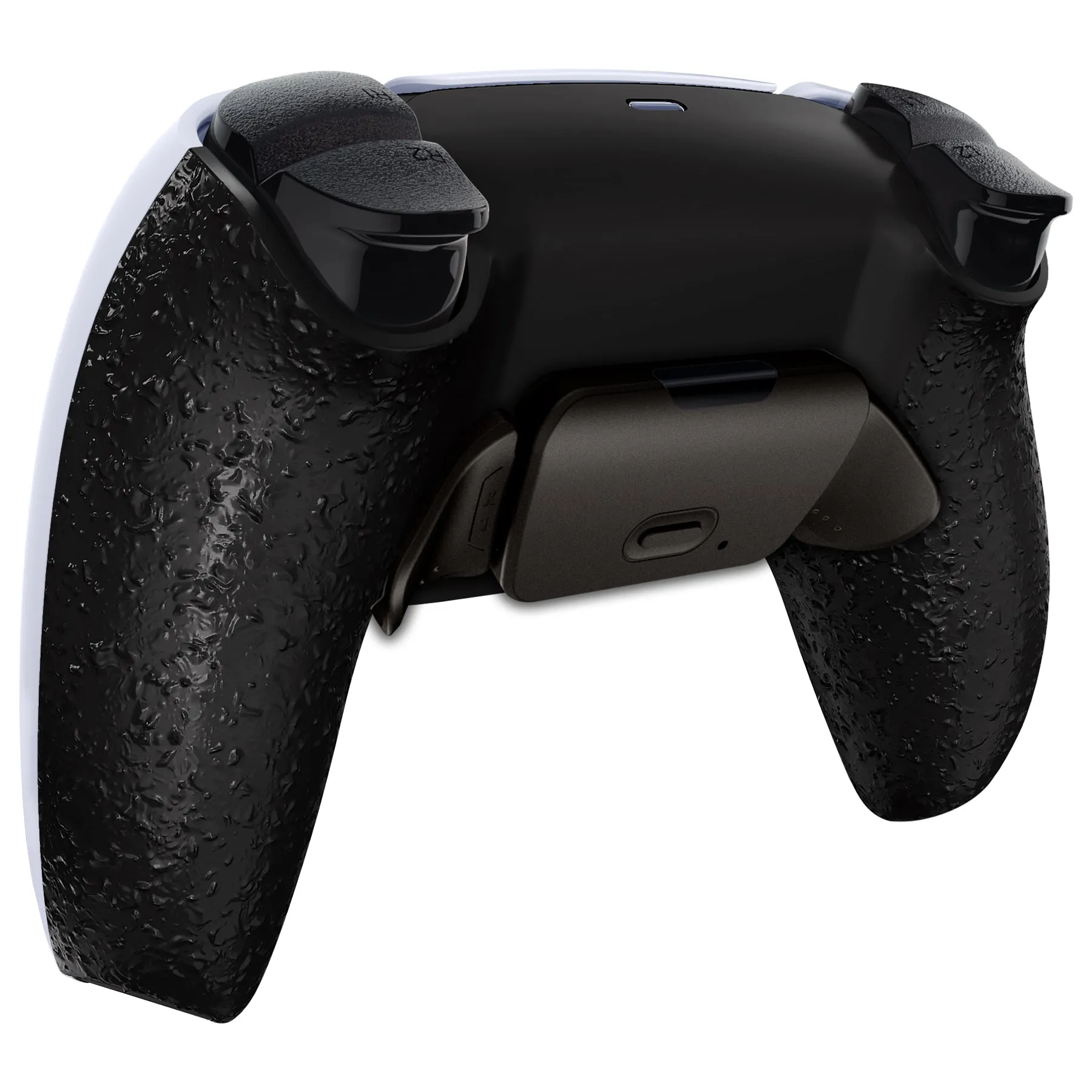 eXtremeRate Black Real Metal Buttons (RMB) Version RISE 2.0 Remap Kit for PS5 Controller BDM-010/020 - Textured Black - XPFJ7002