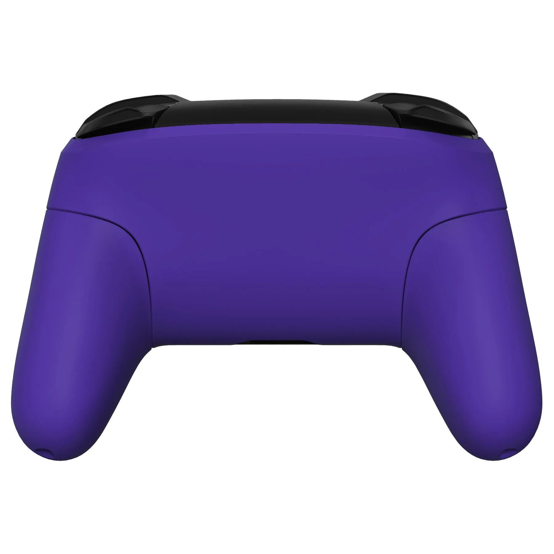 eXtremeRate Purple Faceplate Backplate Handles Cover, Octagonal Gated Sticks Design DIY Replacement Grip Housing Shell for NS Switch Pro Controller - Controller NOT Included - FRE613