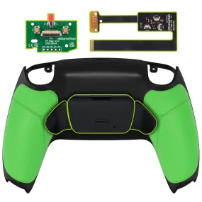 eXtremeRate Remappable Rise 2.0 Remap Kit for PS5 Controller BDM-010/020 - Rubberized Green - XPFU6004