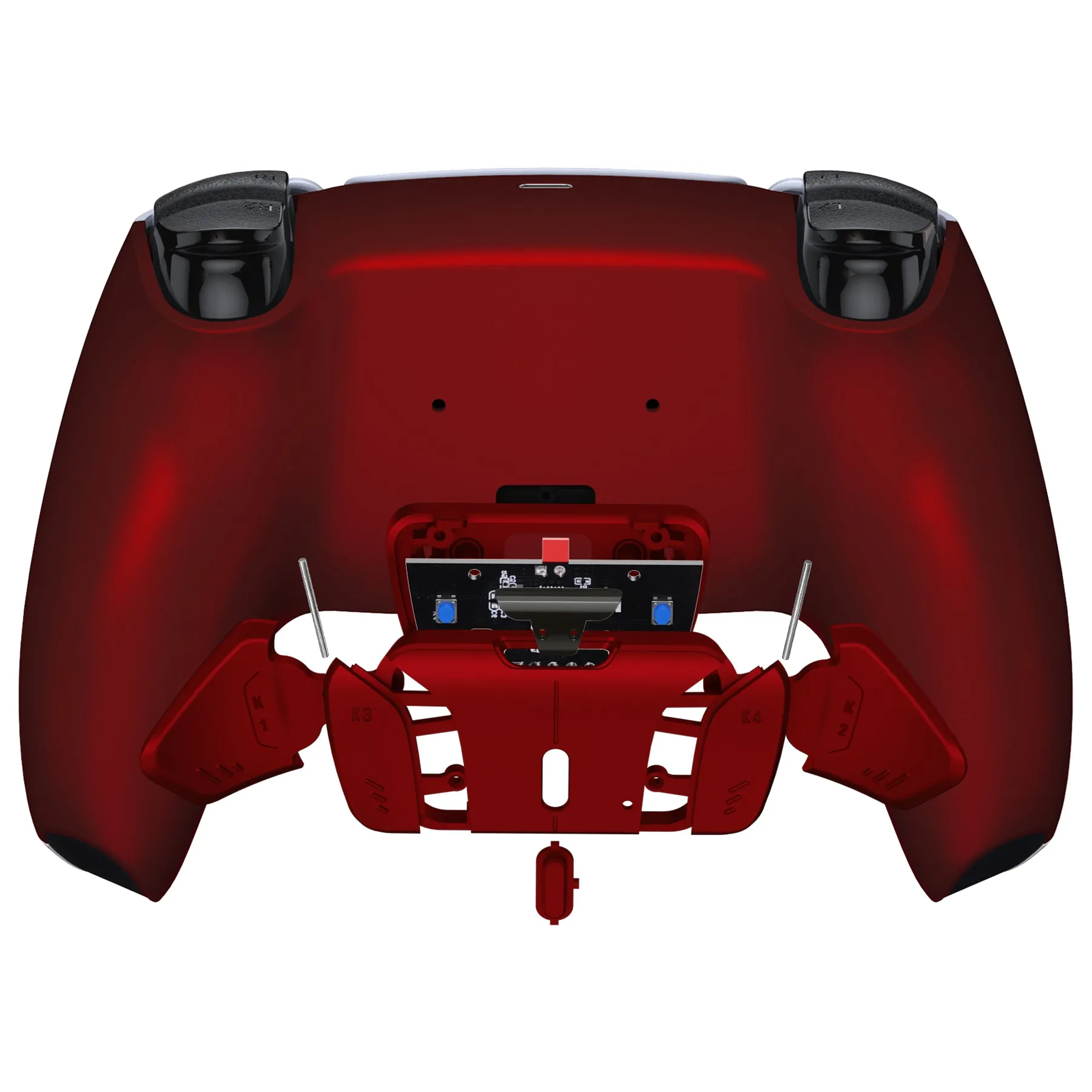 eXtremeRate Remappable RISE4 V3 Remap Kit for PS5 Controller BDM-030/040/050 - Scarlet Red - YPFP3007G4