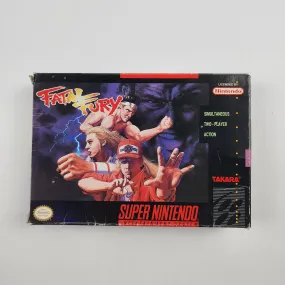 Fatal Fury - SNES Game - CIB - Complete in Box - Good Condition!