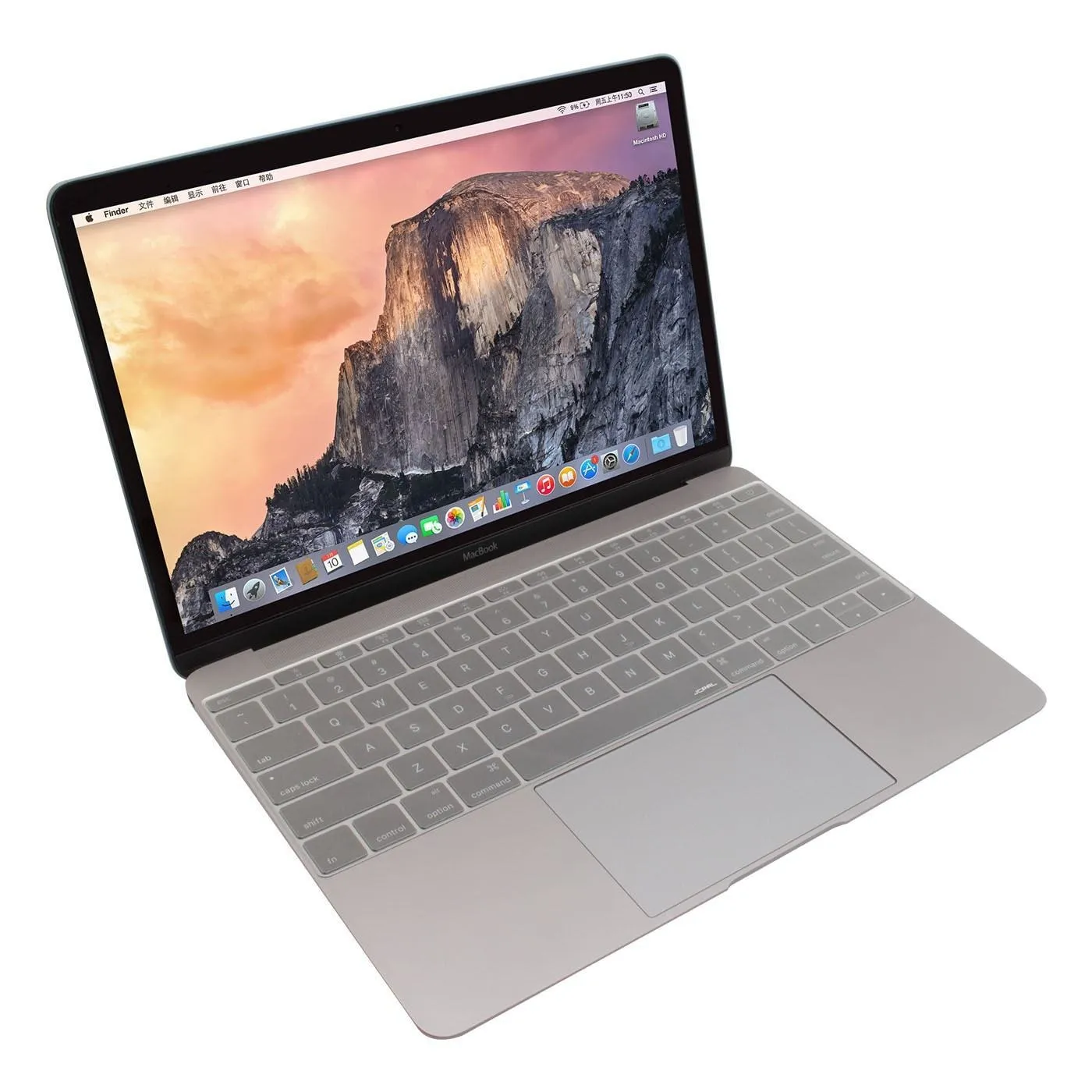 FitSkin   Clear Keyboard Protector for MacBook 12"