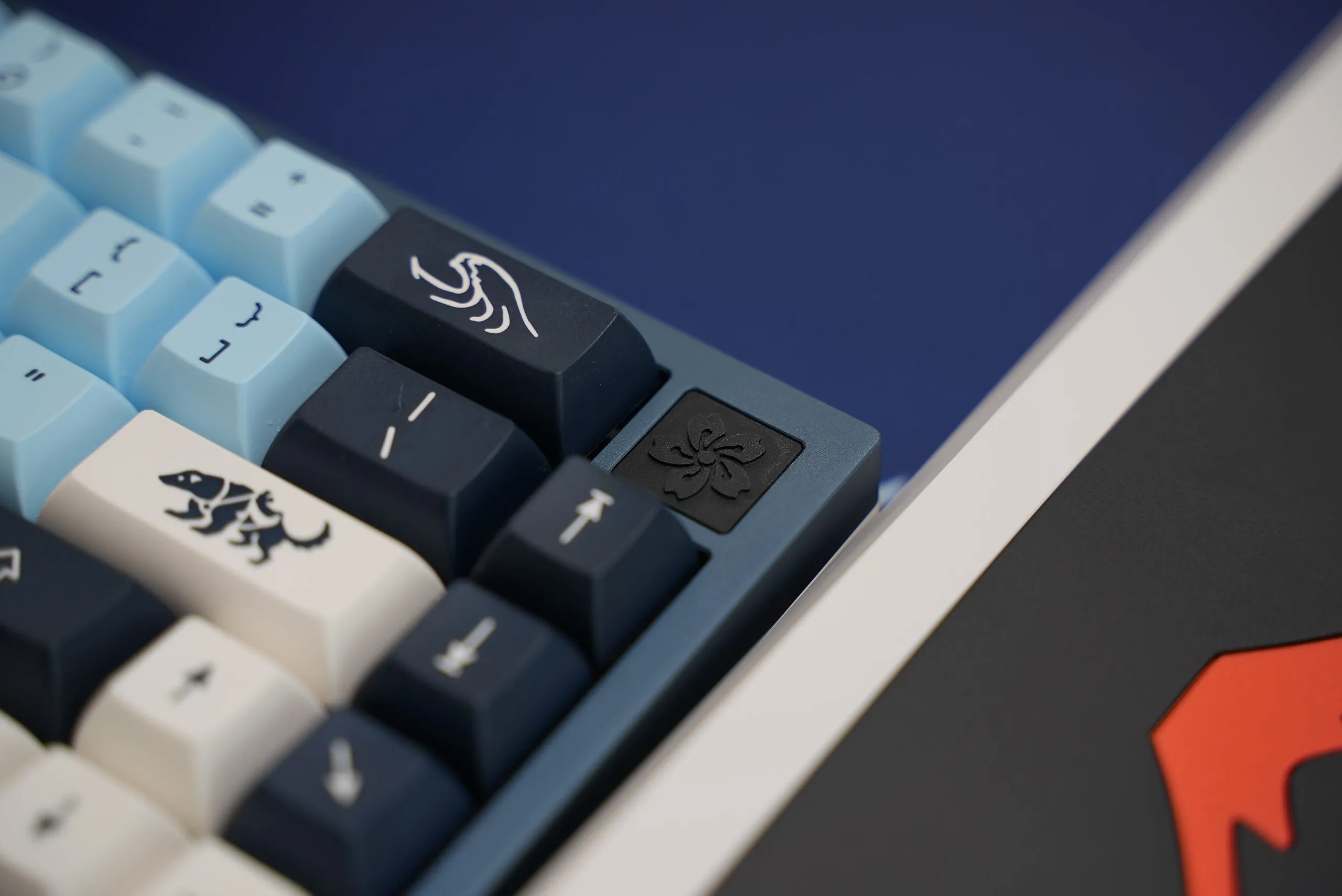 Fuji 65v2 Swirl Keyboard - Mizu Wave