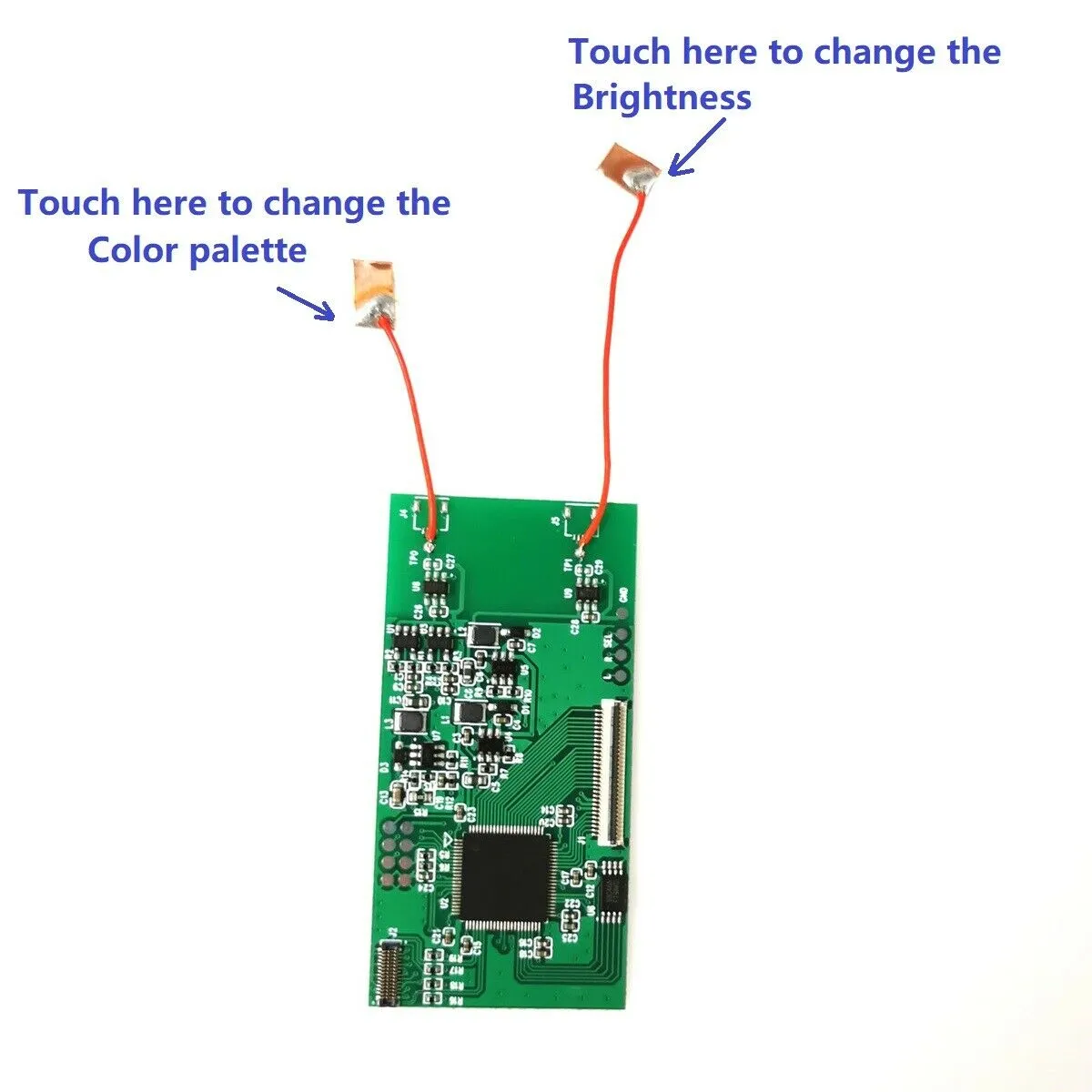 Game Boy Color IPS Backlight with Color Palettes and Button Controls - Hispeedido