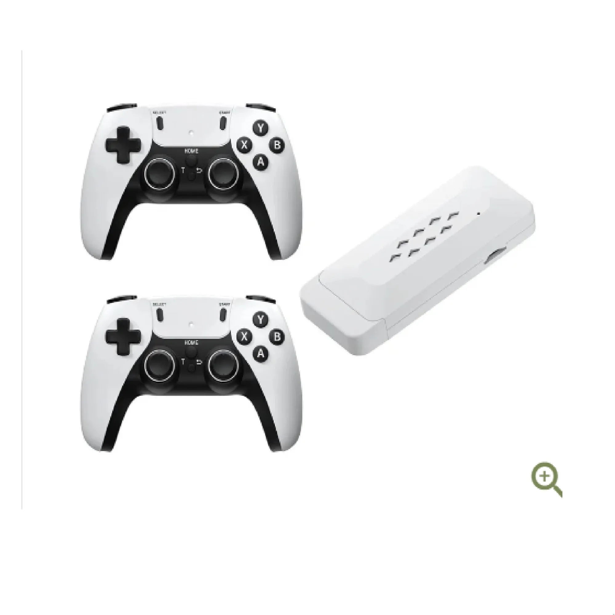 GameStick 4K dubbla controller camepad