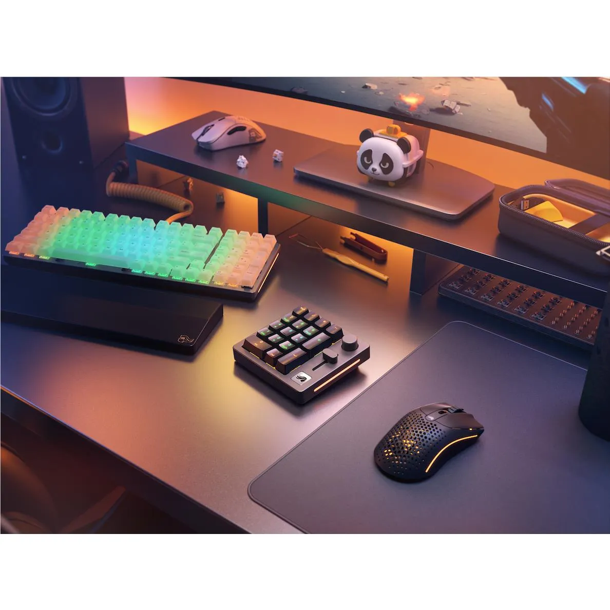 Glorious Numpad Prebuilt (Black Slate)