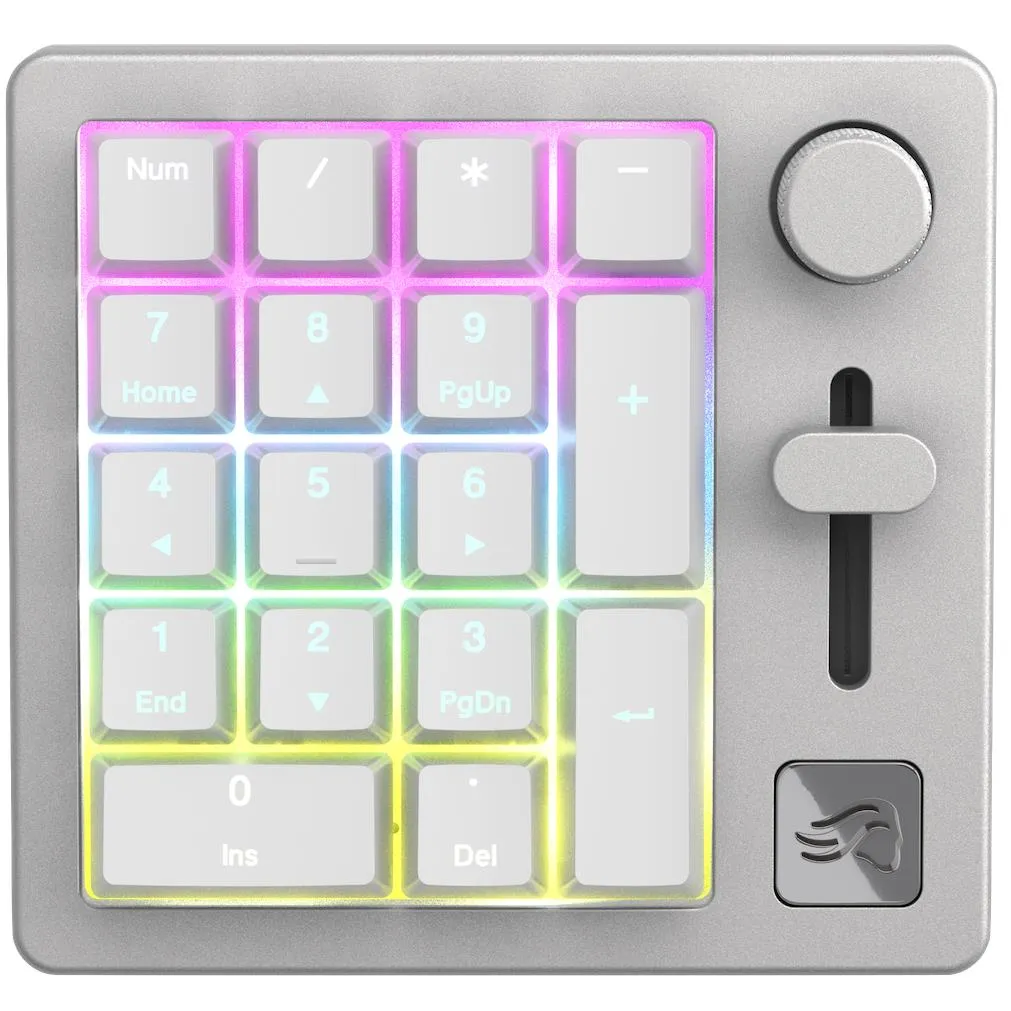Glorious Numpad Prebuilt (White Slate)