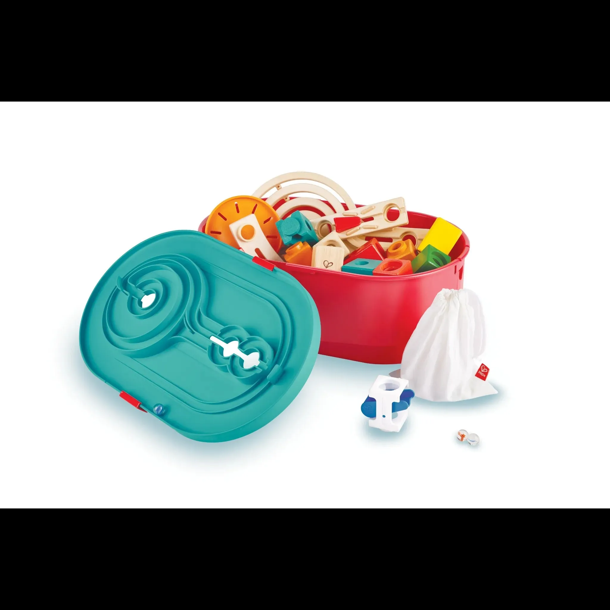 Hape Quadrilla Stack Track Bucket