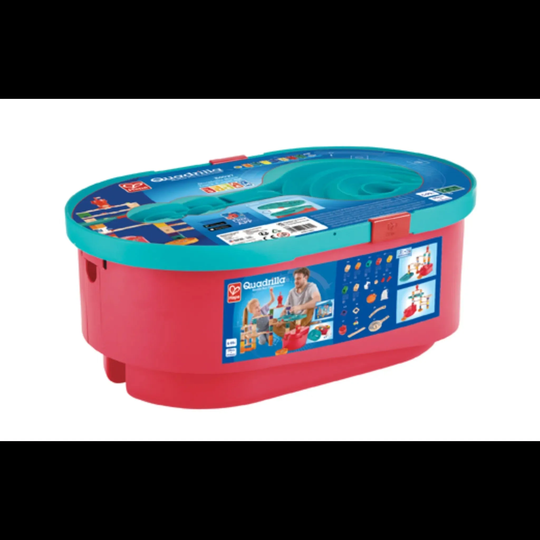 Hape Quadrilla Stack Track Bucket