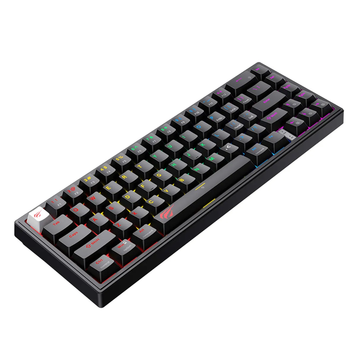 HAVIT KB874L 75% Compact Blended Light Mechanical Keyboard