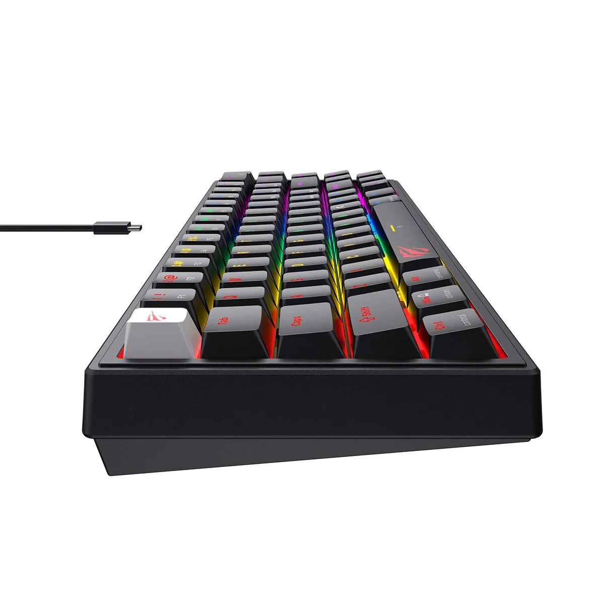 HAVIT KB874L 75% Compact Blended Light Mechanical Keyboard