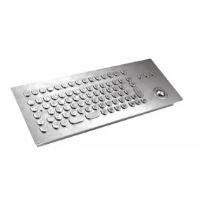 InduKey TKV-084-TB25V-MODUL Vandal Proof Keyboard with Integrated Trackball