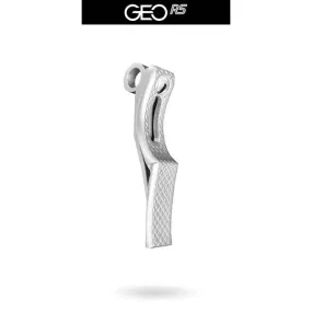 Infamous GEO R5 Deuce Trigger - Haptic Type R - Silver (Fits Geo R5, CS2, CS3)