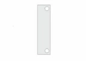 Intellijel Blank 1U x 2HP Panel