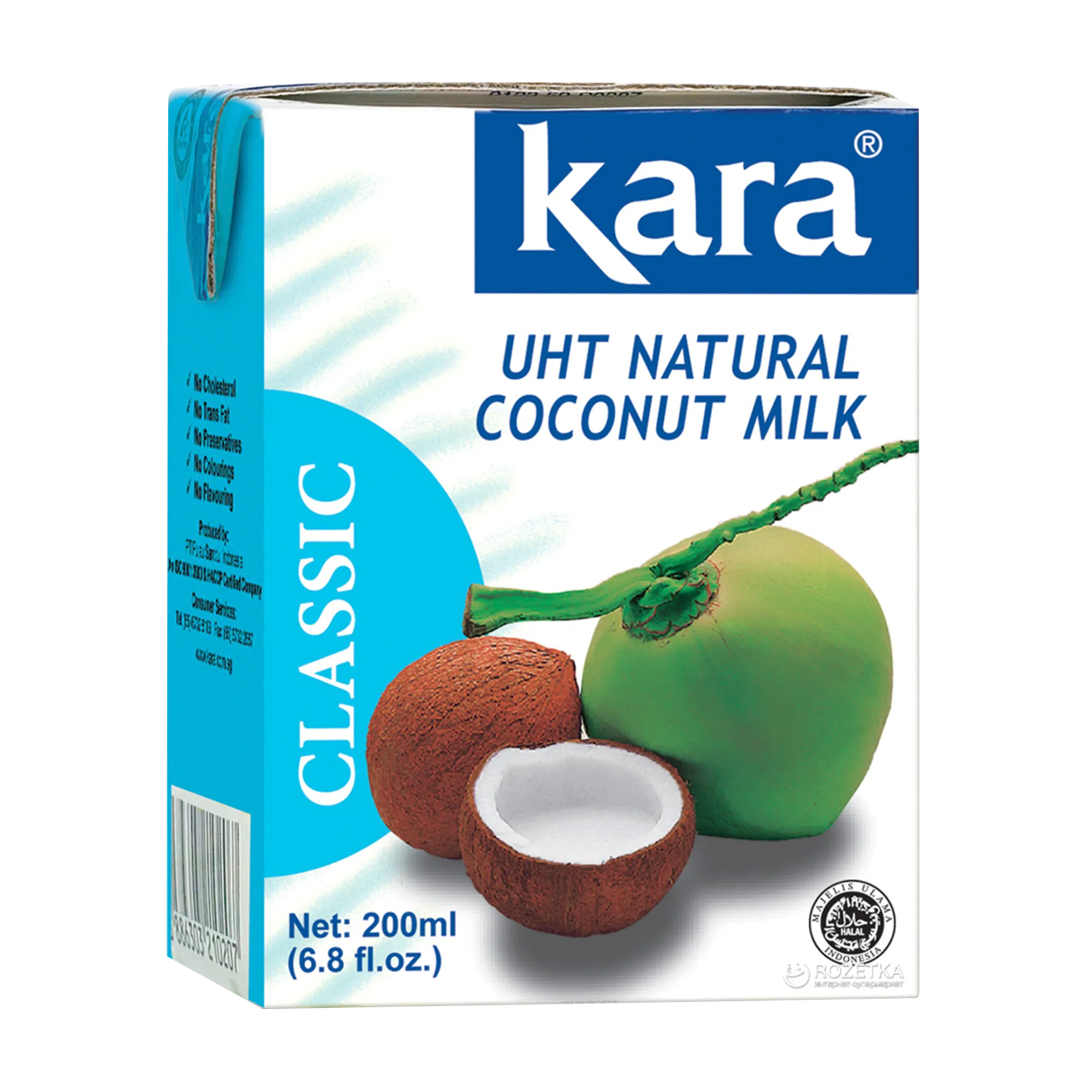 Kara Kokosm?¦lk Classic UHT 200ml