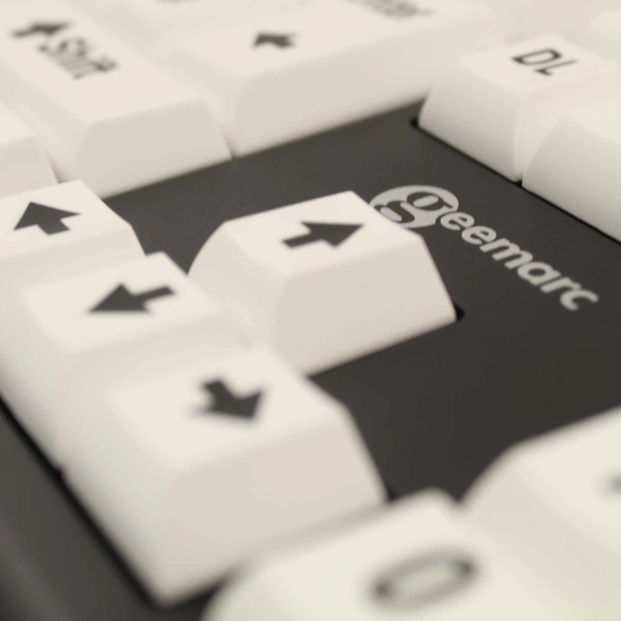 KBS White V3 - High Visibility Keyboard