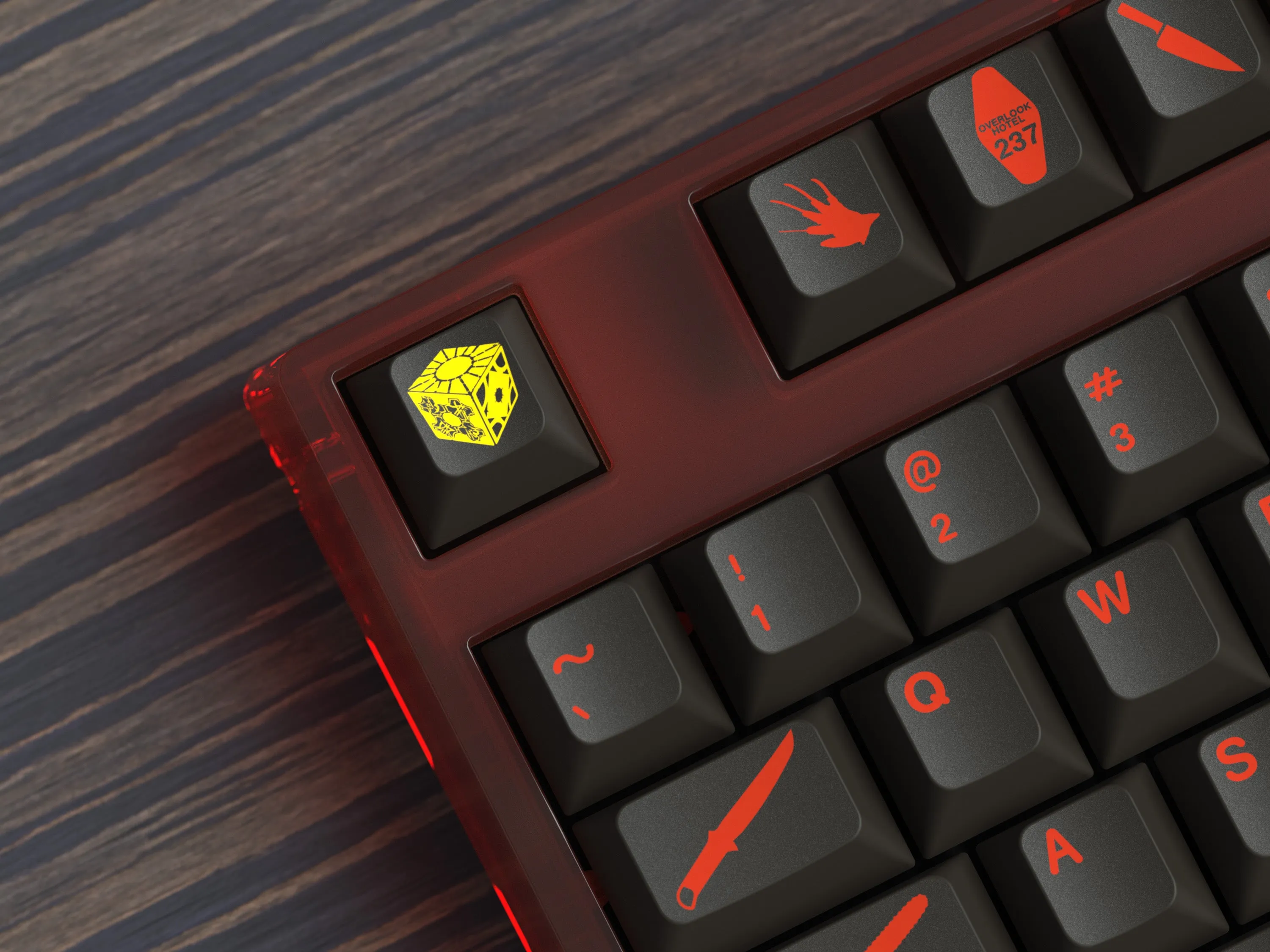 KDS Splatter Keycaps & Splatter Mechanical Keyboard