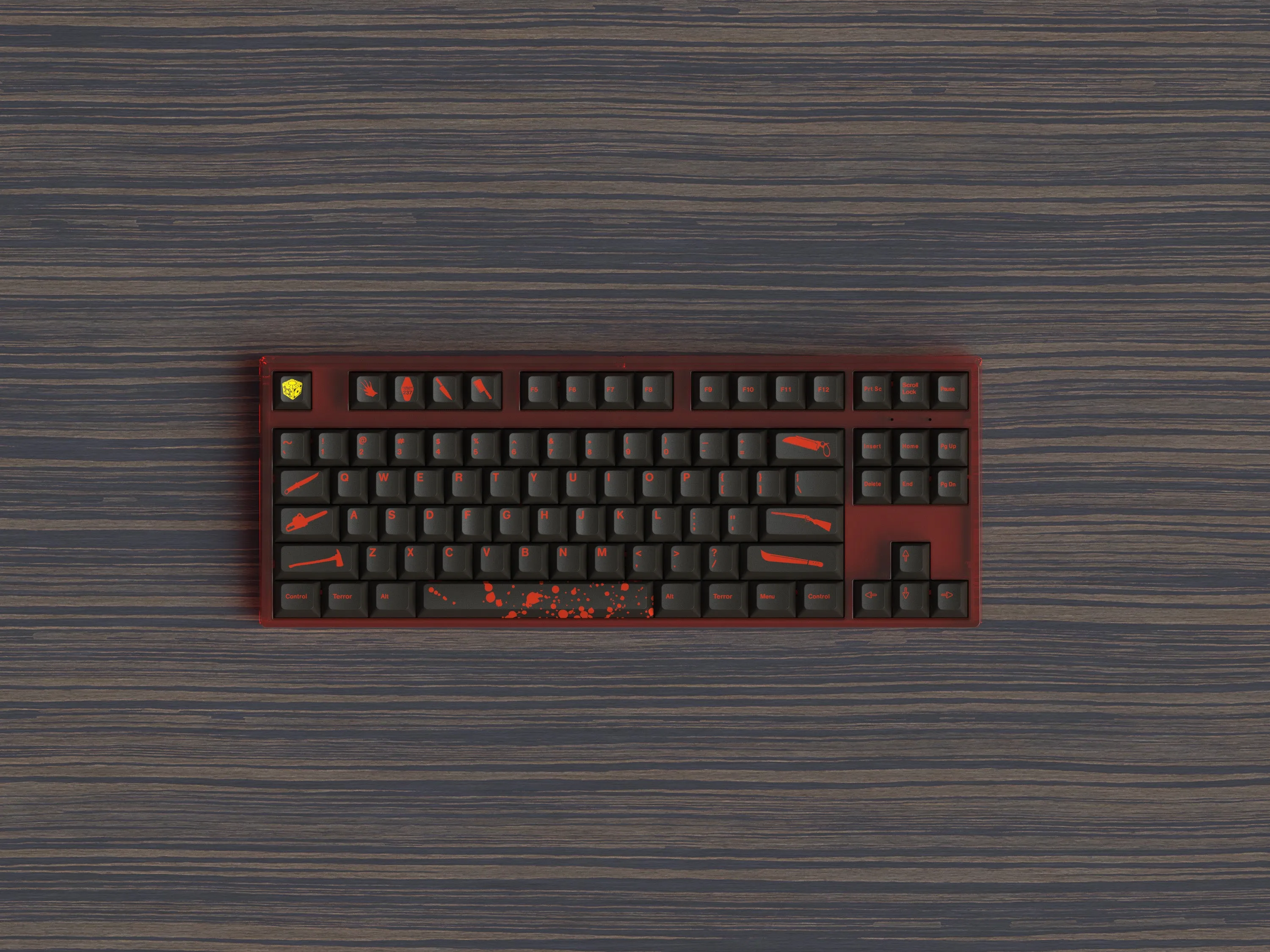 KDS Splatter Keycaps & Splatter Mechanical Keyboard