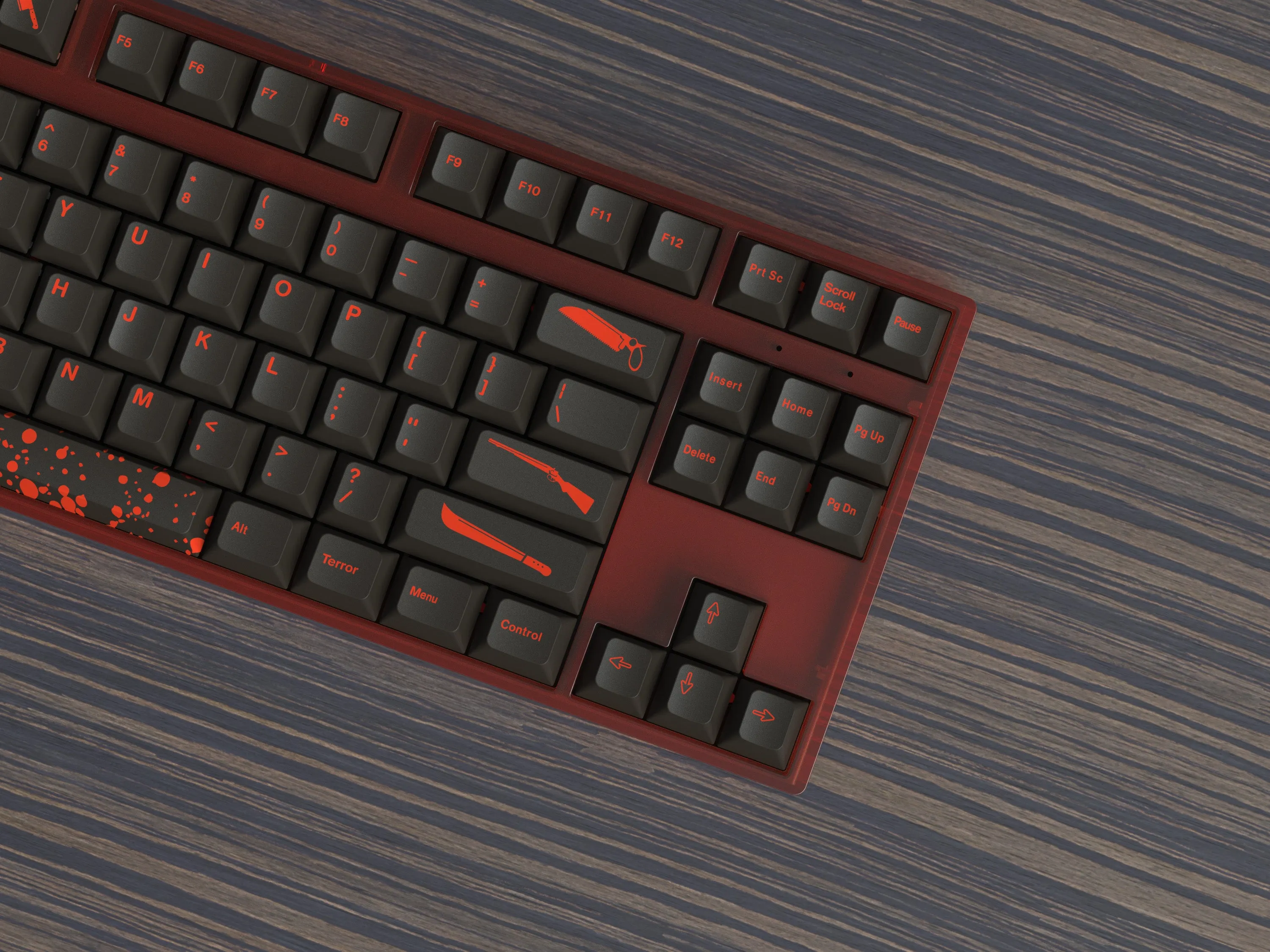 KDS Splatter Keycaps & Splatter Mechanical Keyboard