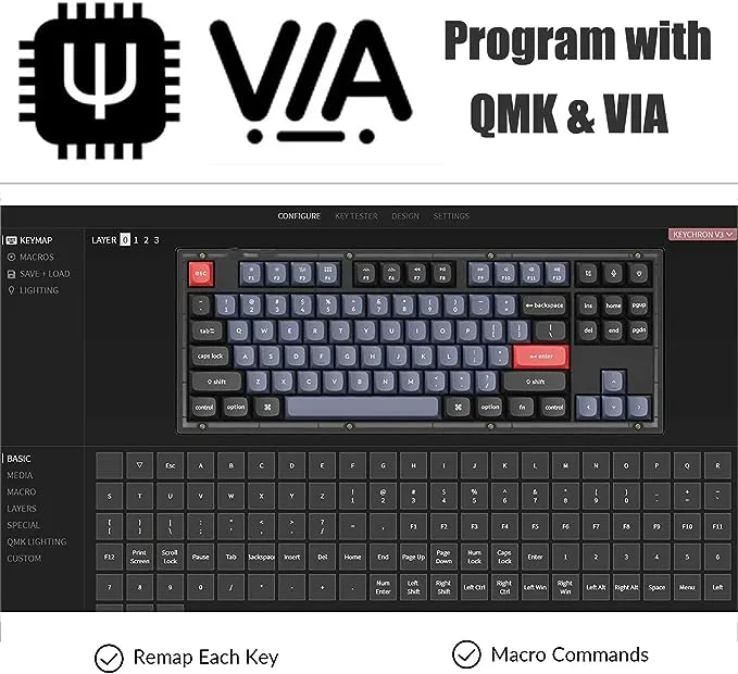 Keychron V3 TKL: Customize Your Typing Experience (80% Layout, Hot-Swappable)