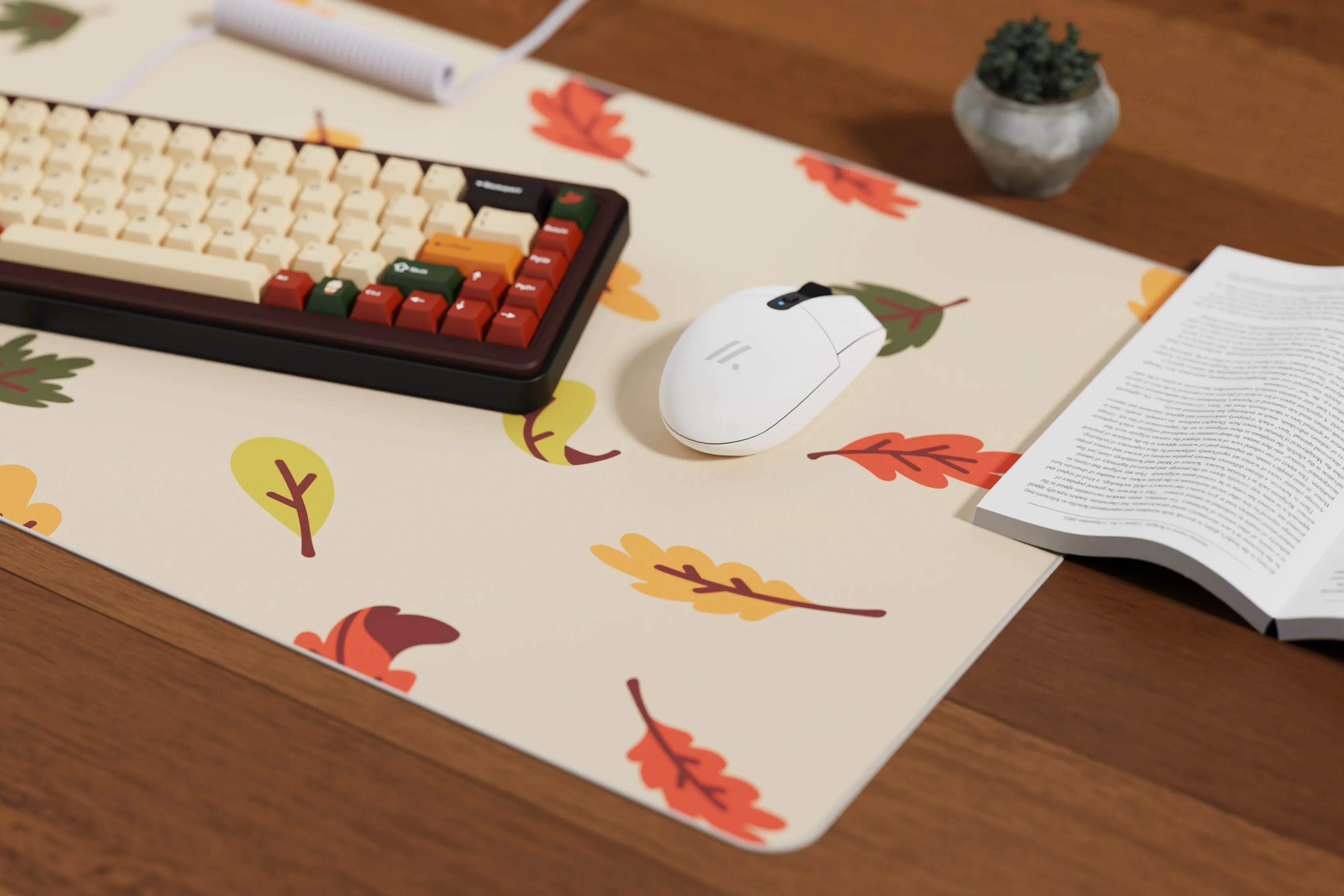 KFA Autumn Leaves Deskmat