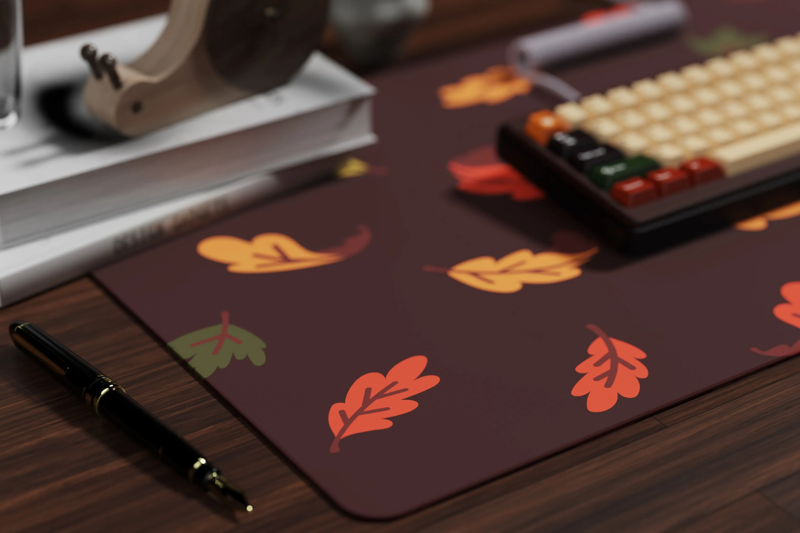 KFA Autumn Leaves Deskmat