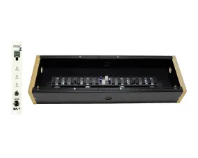 KOMA Elektronik Case 3U 84HP - Black (Powered)