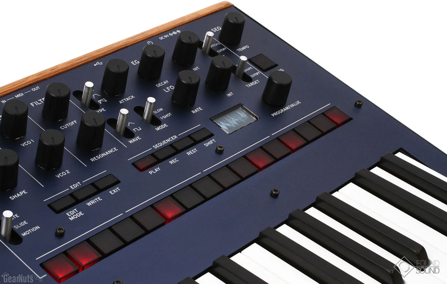 KORG Monologue Monophonic Analog Synthesizer - Blue