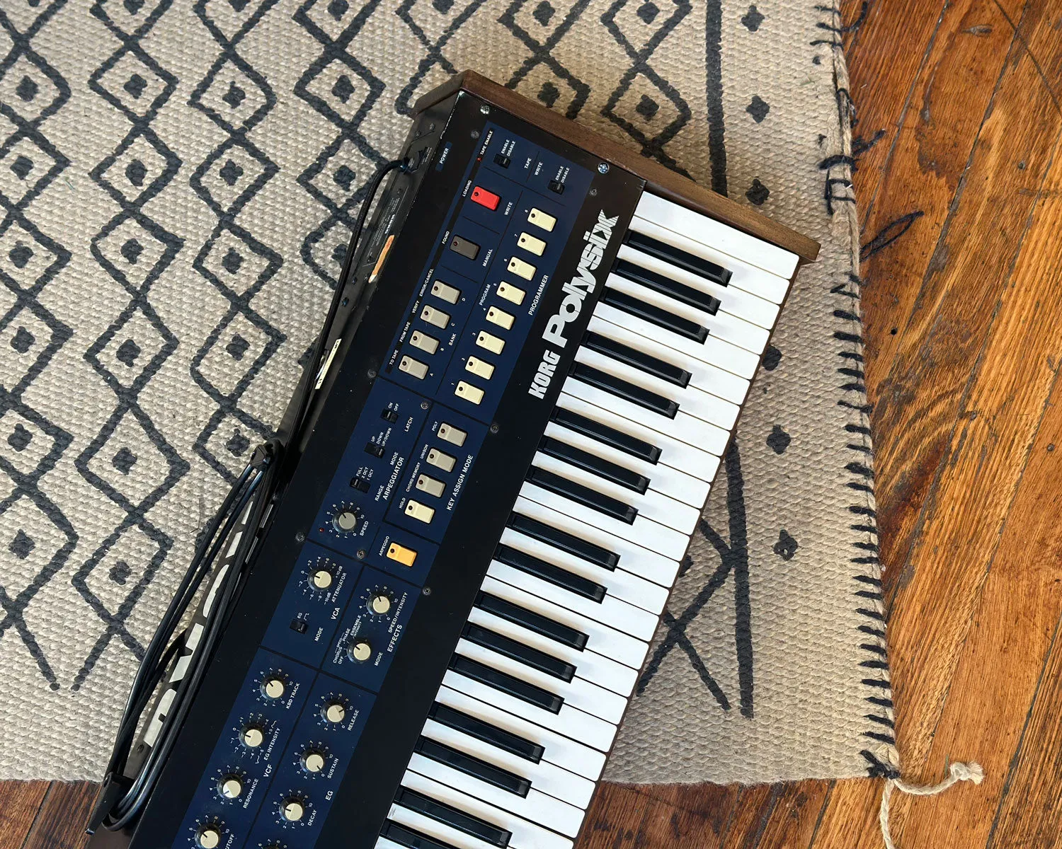 KORG PolySix - Includes MIDI In Mod & Flight Case - 117v