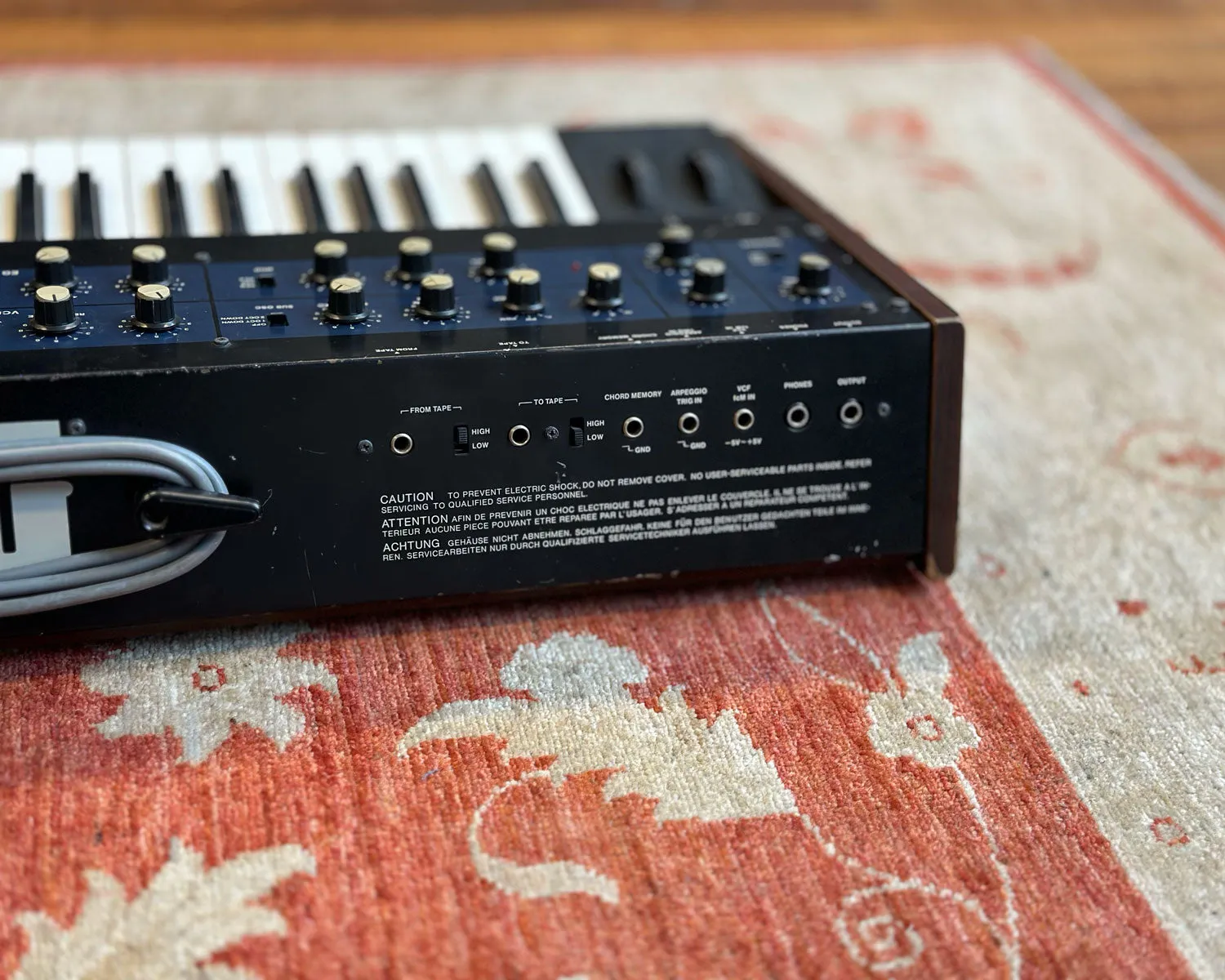 KORG PolySix Programmable 6 Voice Polyphonic Analogue Synthesizer