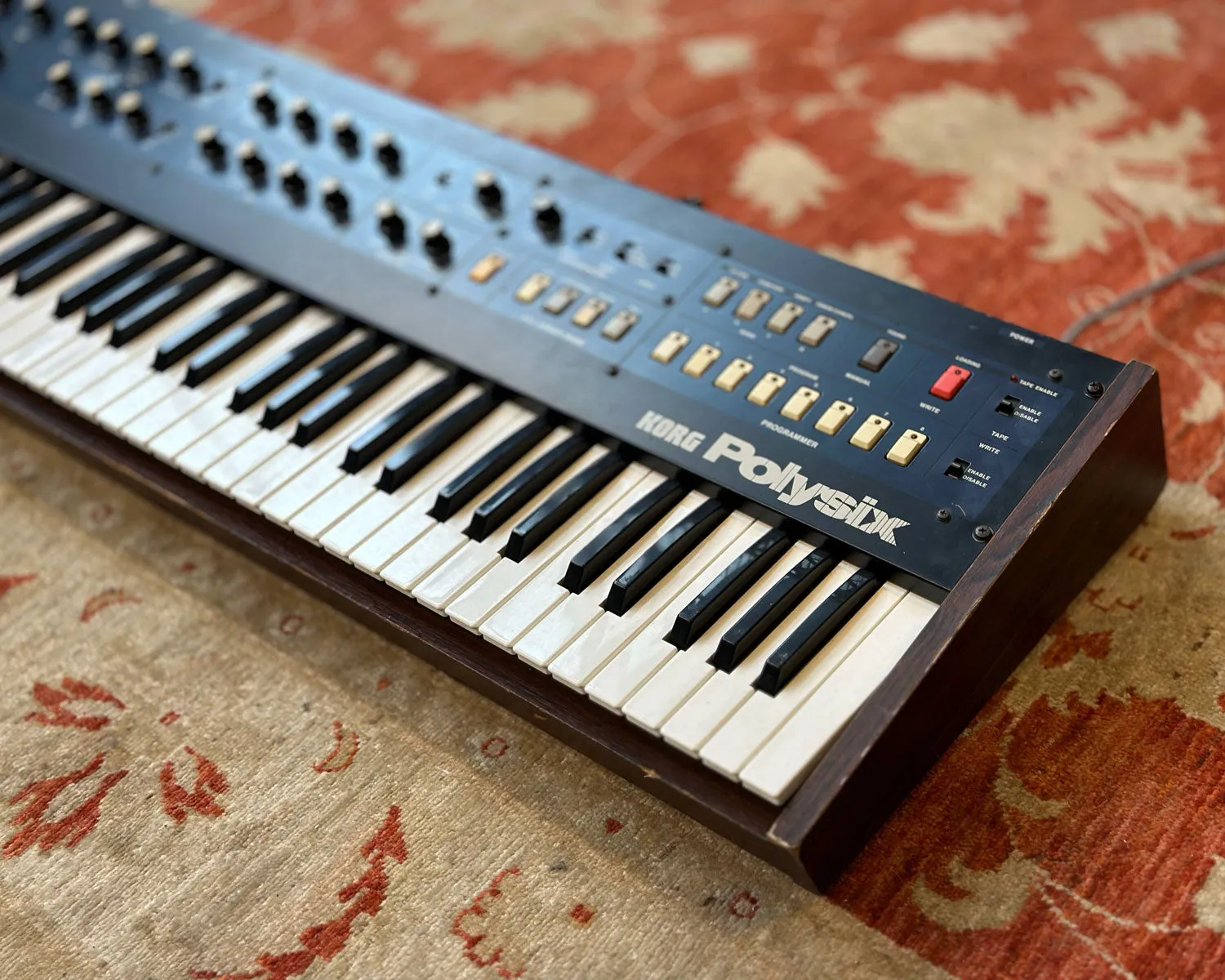 KORG PolySix Programmable 6 Voice Polyphonic Analogue Synthesizer