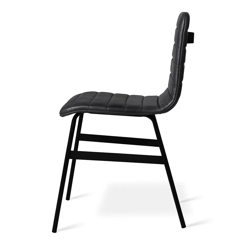 Lecture Leather Dining Chair - set of 2