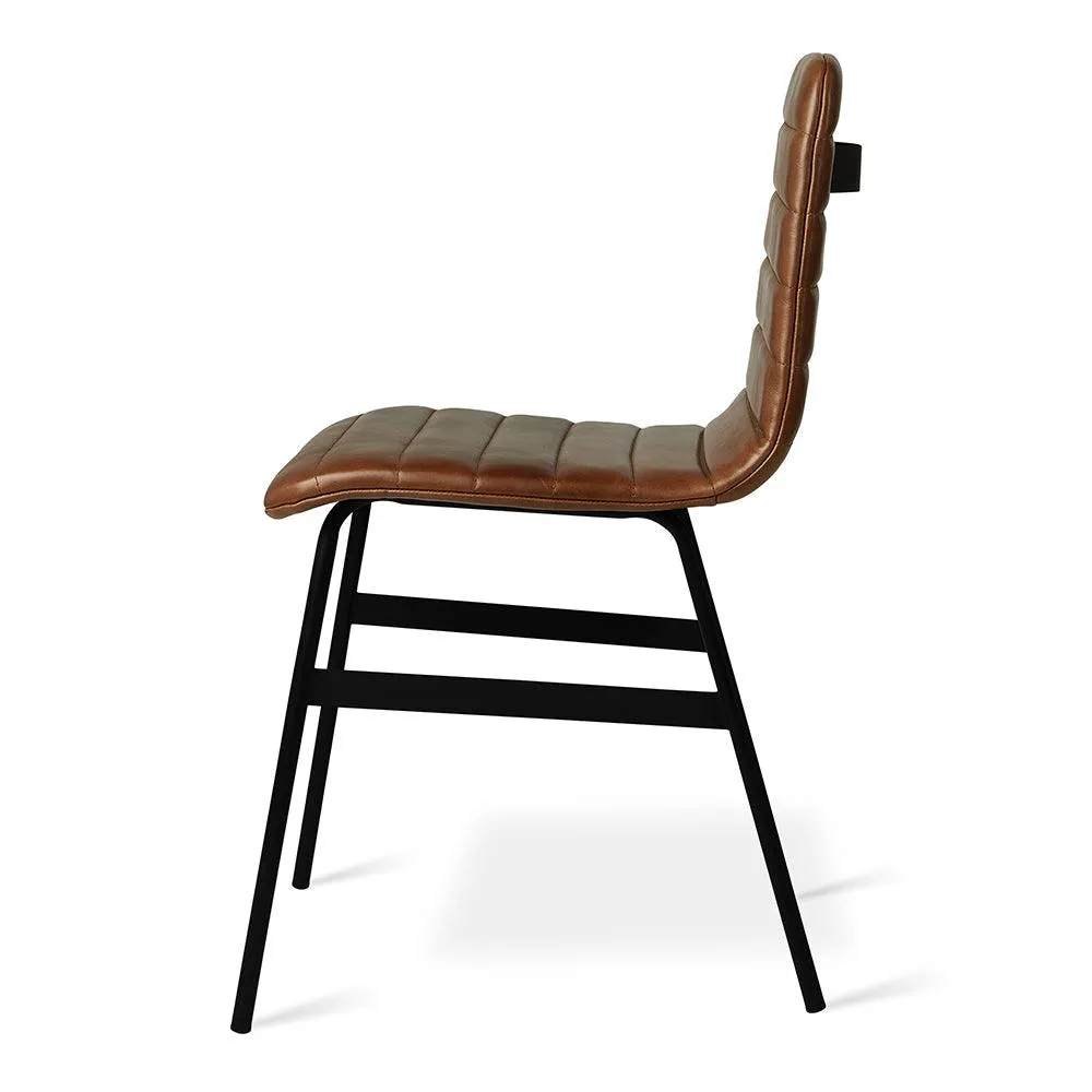 Lecture Leather Dining Chair - set of 2