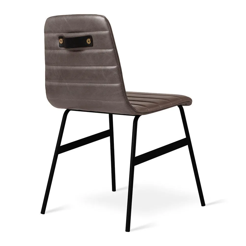 Lecture Leather Dining Chair - set of 2