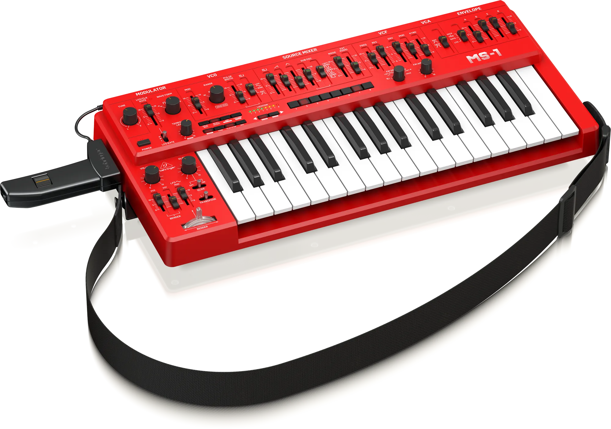 Limited Edition Behringer MS-1 MKII Analog Synthesizer Red