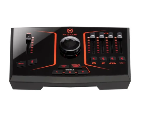 M-Audio M-Game Solo Gaming Audio Interface/Voice Effects Box for Streaming