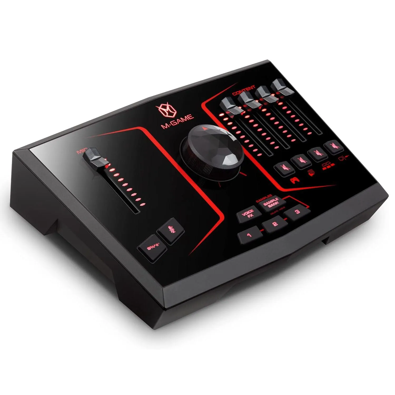 M-Game Solo USB Audio Interface Mixer for Streaming and Gaming  (Refurbished)