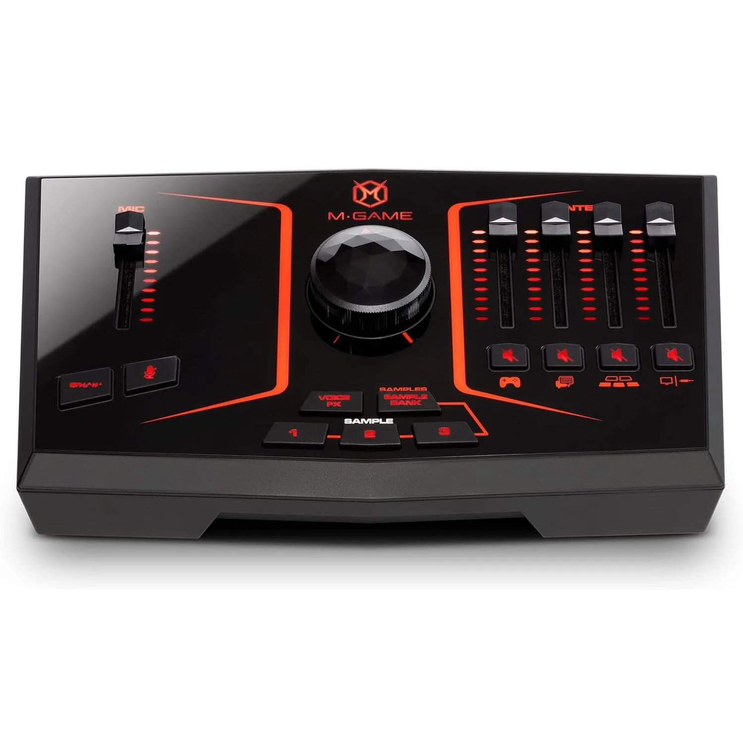 M-Game Solo USB Audio Interface Mixer for Streaming and Gaming  (Refurbished)
