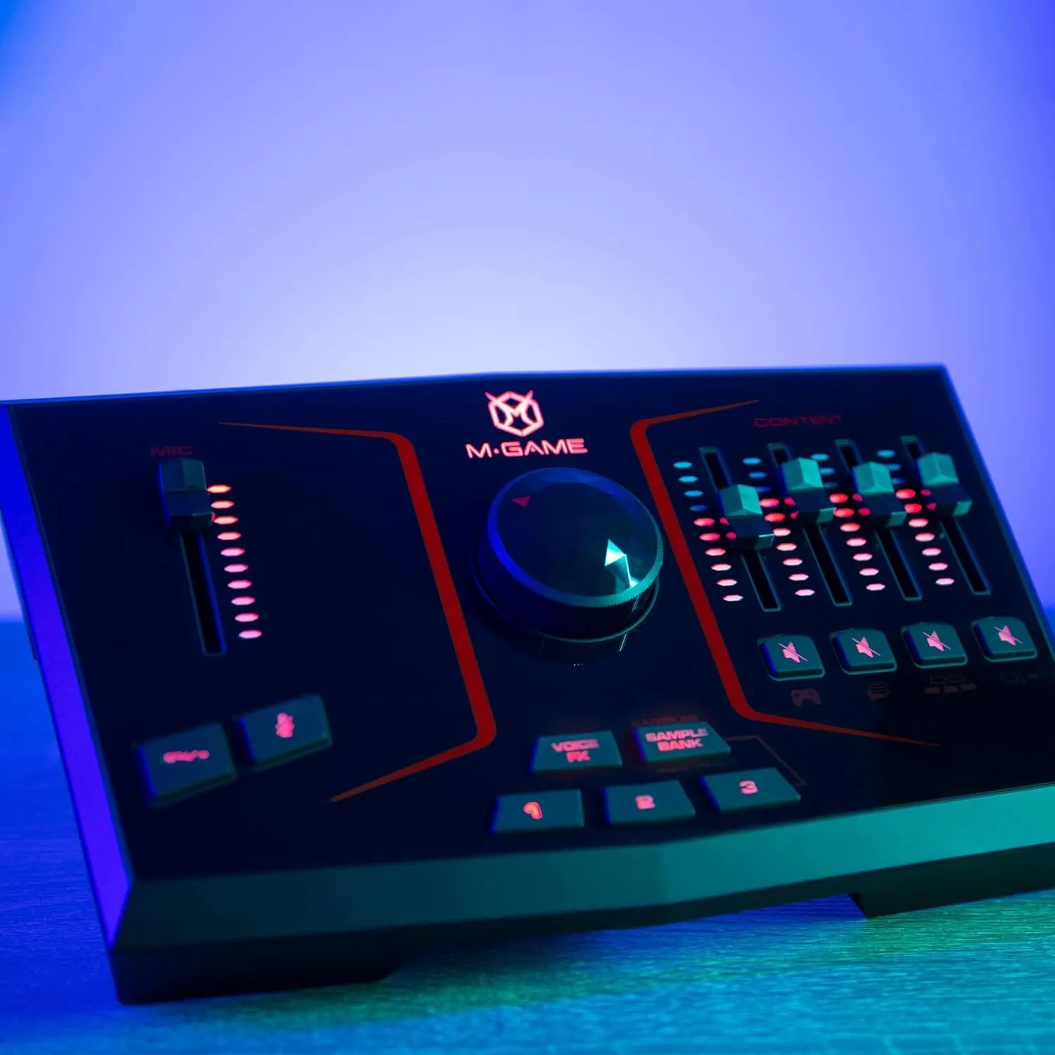 M-Game Solo USB Audio Interface Mixer for Streaming and Gaming  (Refurbished)