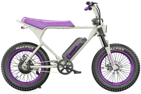 MacFox X1s Bs.Zay 500w ebike electric White / Purple