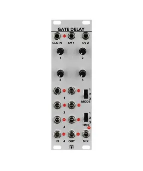 Malekko Quad Gate Delay - Silver