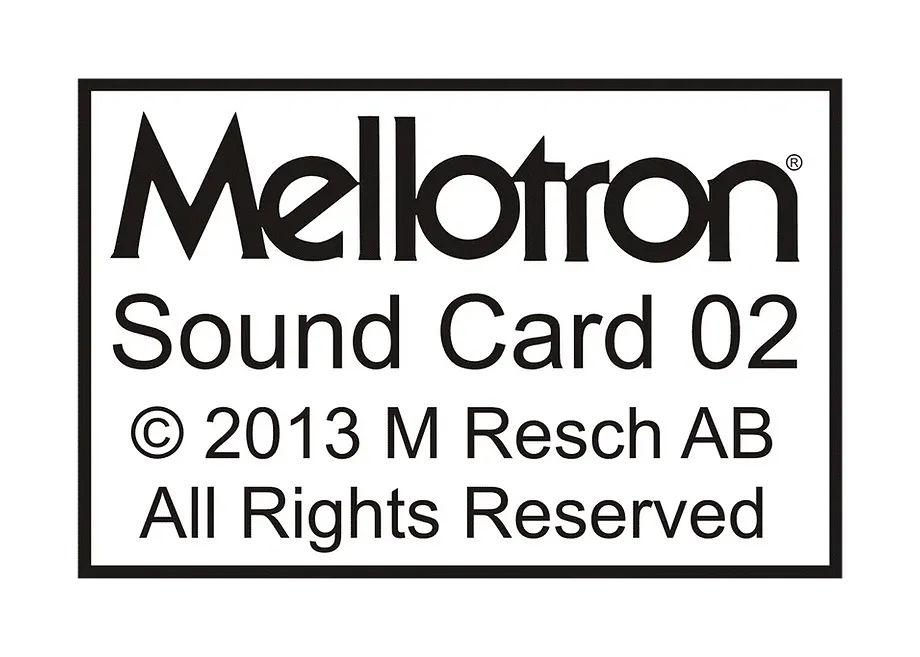 Mellotron Sound Card 02