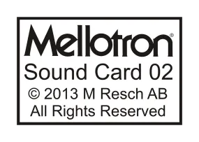 Mellotron Sound Card 02