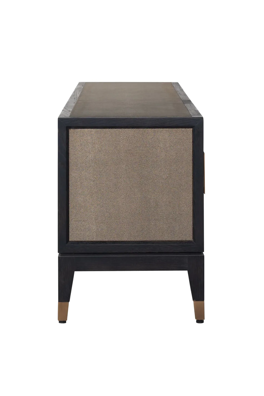 Modern Leather TV Unit | OROA Bloomingville