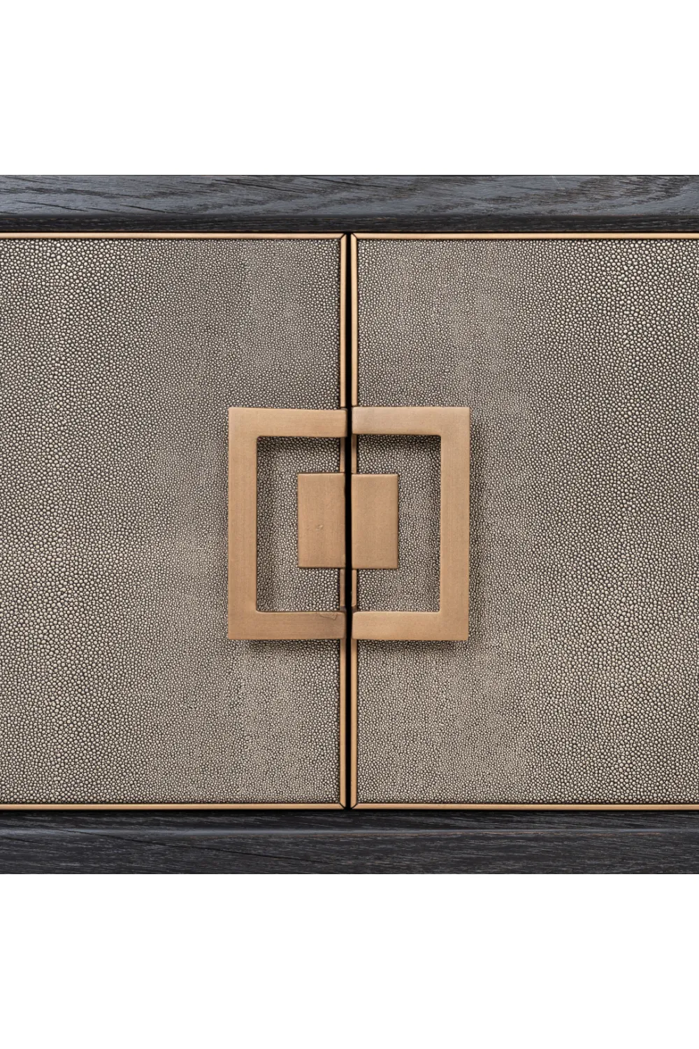 Modern Leather TV Unit | OROA Bloomingville