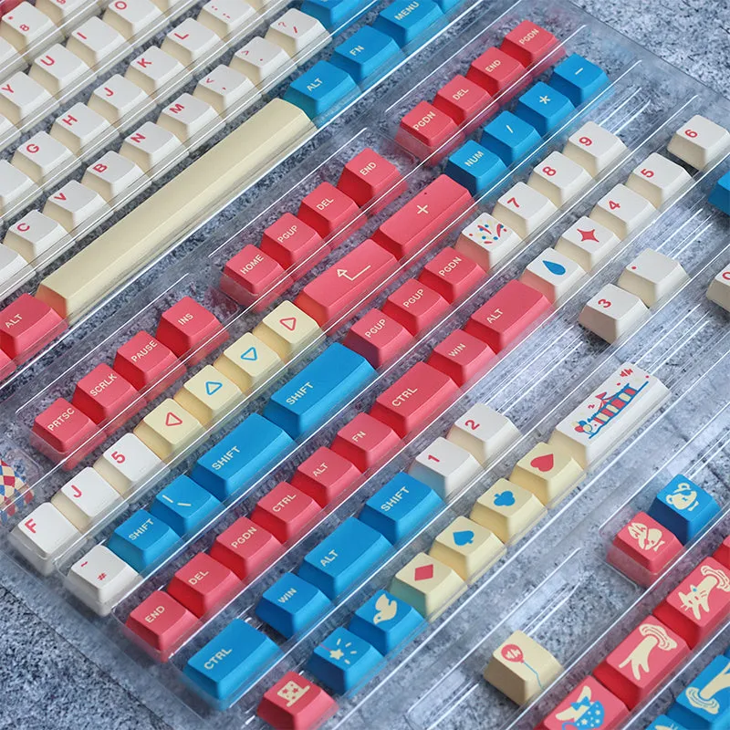 MOMOKA Carnival ANSI/ISO Cherry Profile Keycap Set 173 Keys