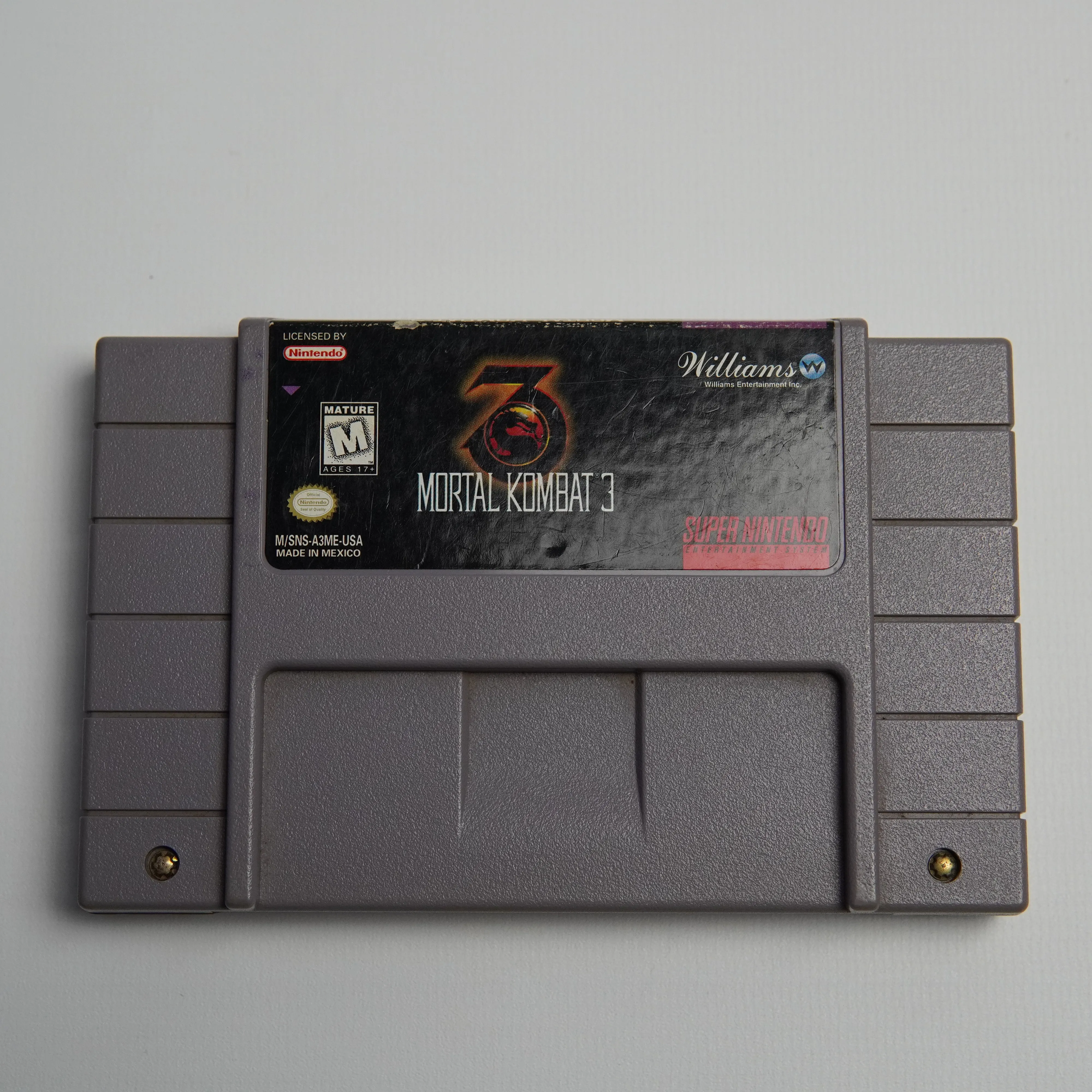 Mortal Kombat 3 SNES (Loose Copy)