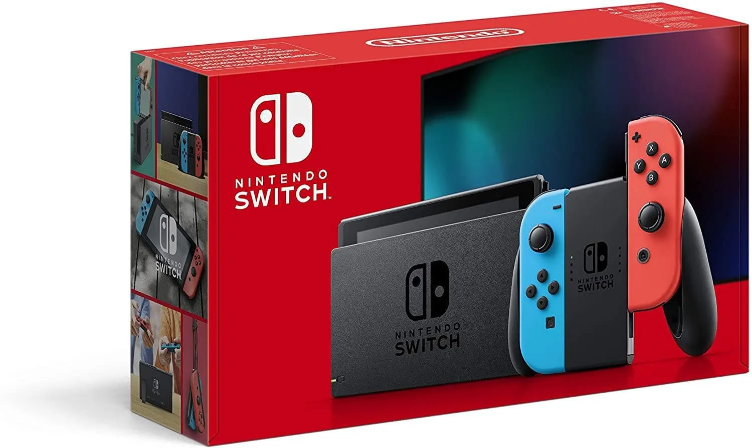 Nintendo Switch Console - Neon Red/Neon Blue