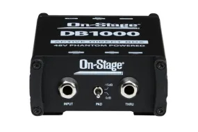 On-Stage DB1000 Active DI Box