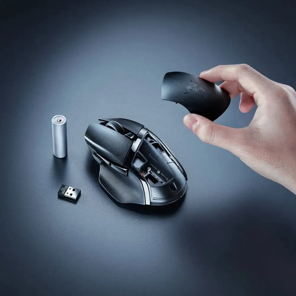 Open Box - Razer Basilisk V3 X HyperSpeed Wireless Bluetooth Gaming Mouse RGB Lighting